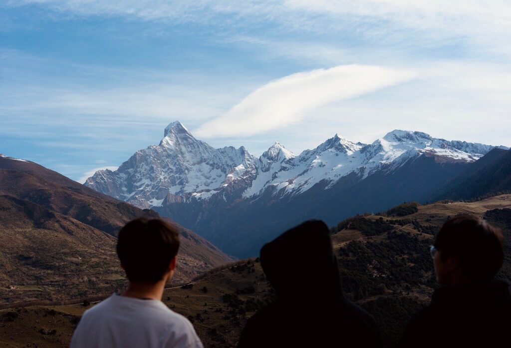snow mountain, natural, mountain, nature, tianshan